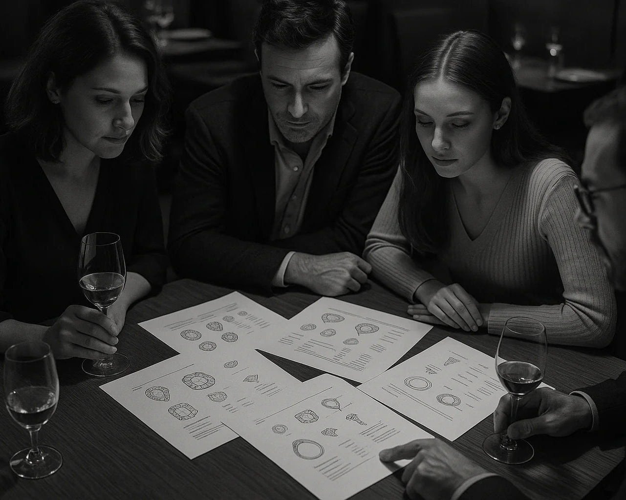 Atelier pédagogique découverte de la joaillerie et dégustation de vins